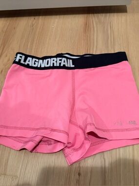 flag nor fail Bright Pink Shorts